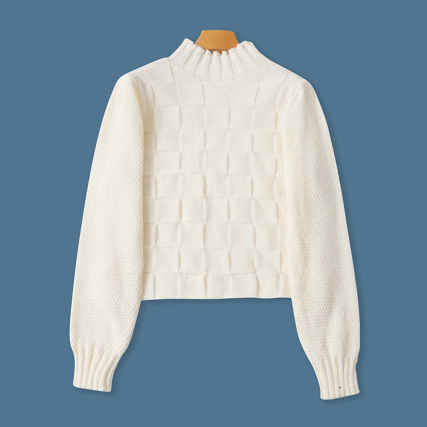 

Faionable Long Sve f High Ne Pure Color Slimming Sweater for Women Autumn Winter Commute Sle Loose Fit Online Exc...