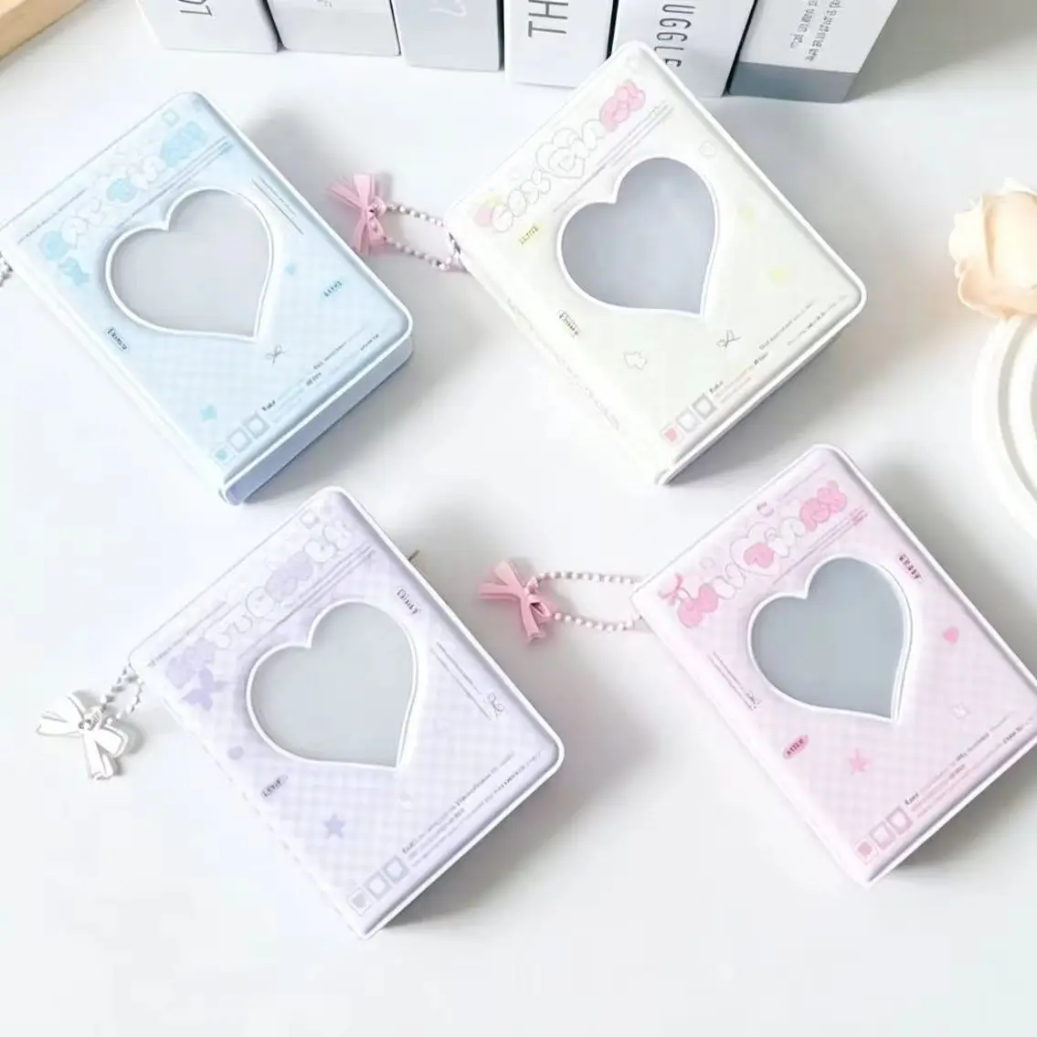Kpop Photo Album Mini 3 Inch Album Photo Photocard Holder Idol Binder Photo Card Holder Card Collect Book Picture Protector 포토카드