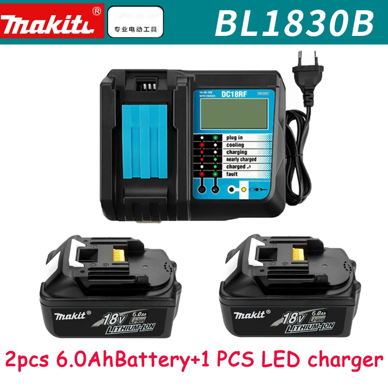 

Upgraded Superbattery 18V Makita BL1860 BL1850B BL1850 BL1840 BL1830 BL1820 BL1815 LXT-400 Replacement Lithium Battery