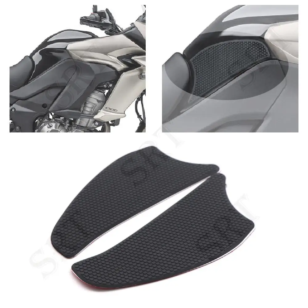 TankPads antiderrapantes para Kawasaki Versys 1000 KLZ, Acessórios para Motocicleta, Joelheiras, Adesivo Lateral, Versys1000 2015-2021