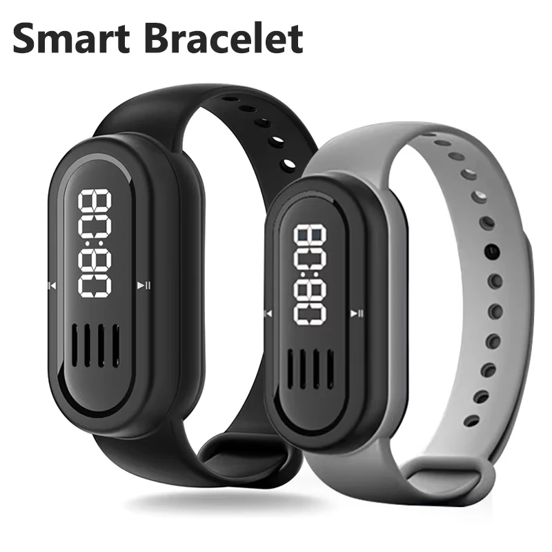 

Wireless Bluetooth Speaker Smart Watch Mini Speaker Sleep Bracelet LED Display Hands-free Communication Sleep Aid Outdoor Sports