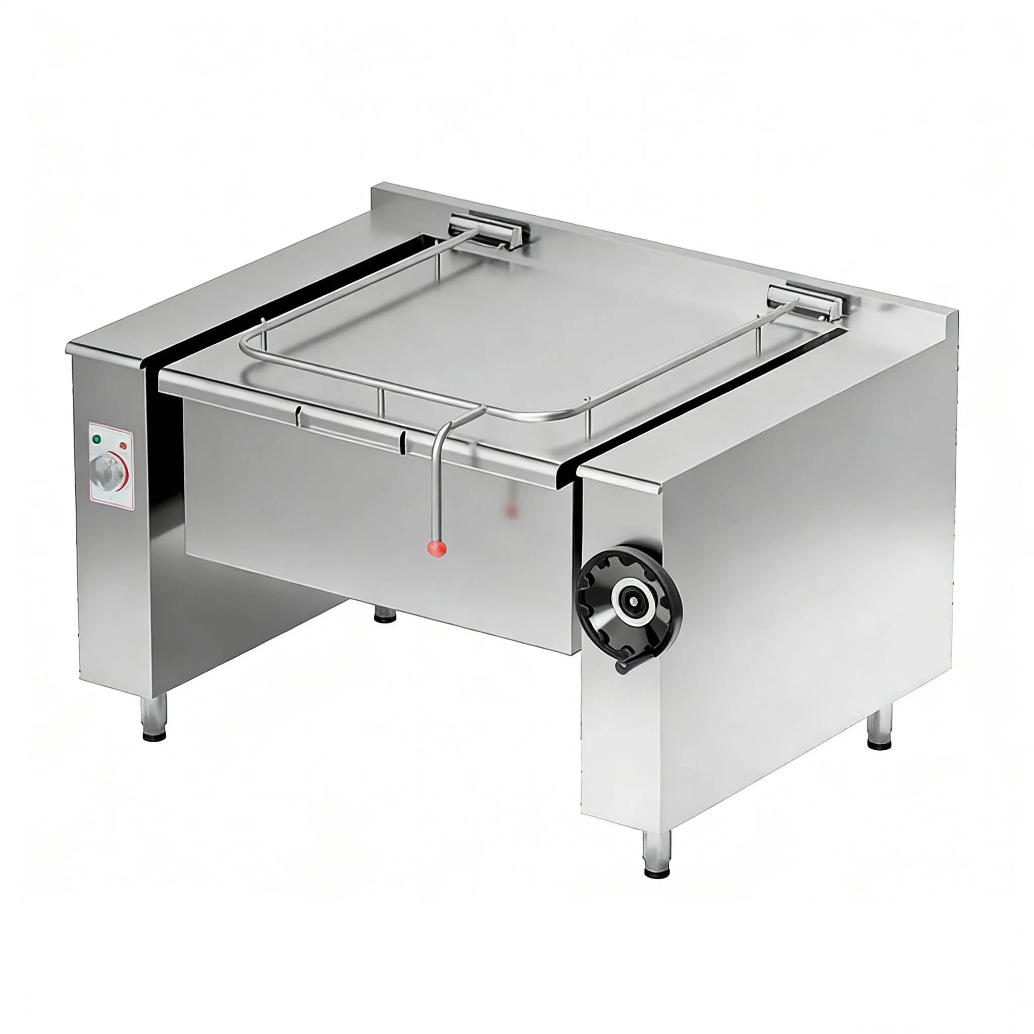 

For CPVKRY Stainless Steel 120L Electric Tilting Baking Pan 14400W Heavy Duty 150-300kg Restaurant Kitchen Equipment %*