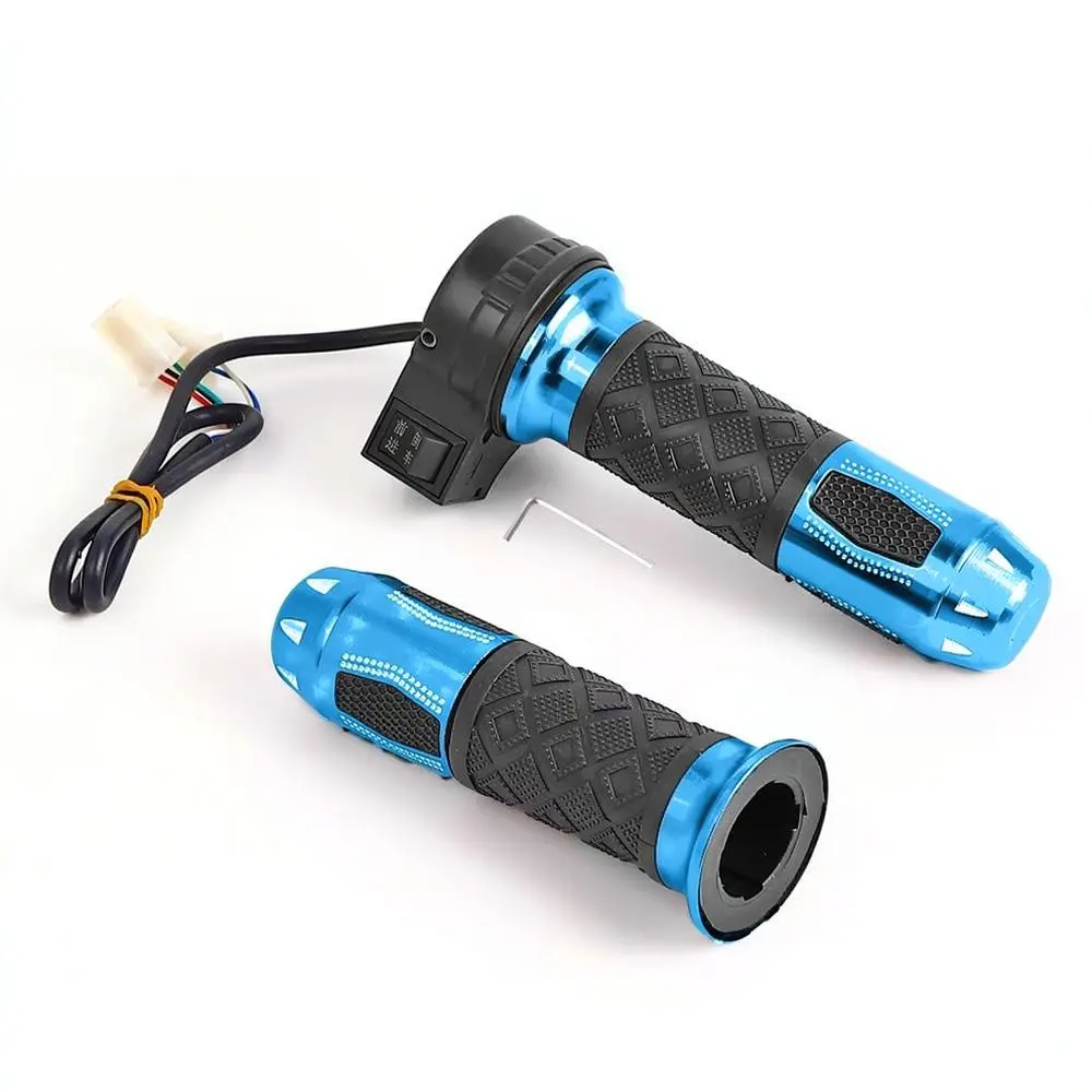 Electric Scooter Speed Throttle Handlebar E Bike Twist Grip Electric Motorcycle Tricycle Forward Reverse Control Parts