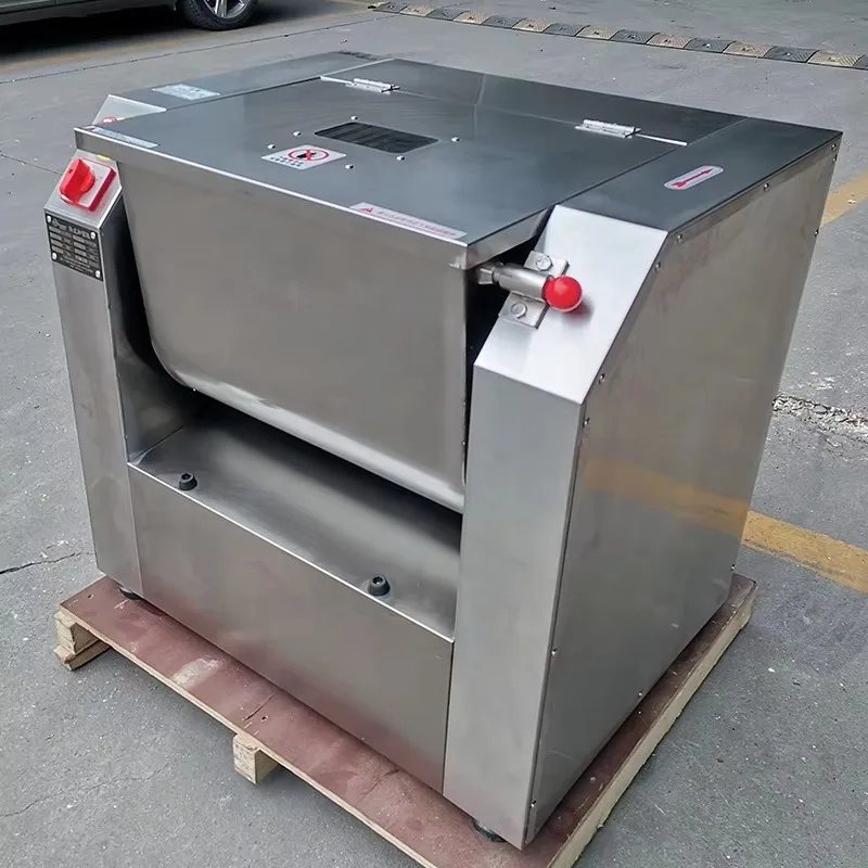 Commercial Baking Equipment, Dough Mixer, Spiral Kneader, Stainless Steel Adjustable Speed Kitchen Mixer