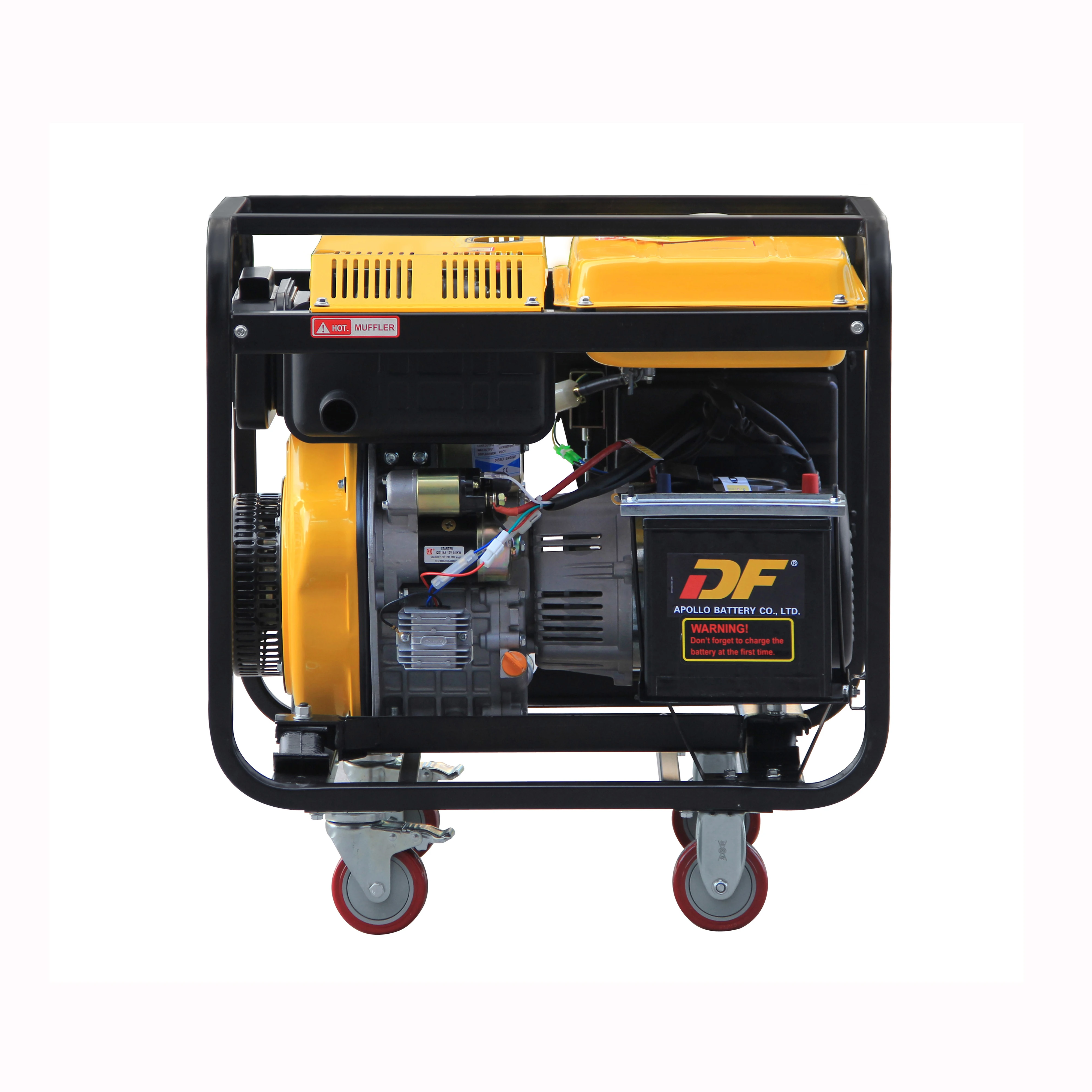 

DG6000 5KW open frame electric air cooled die·sel generator