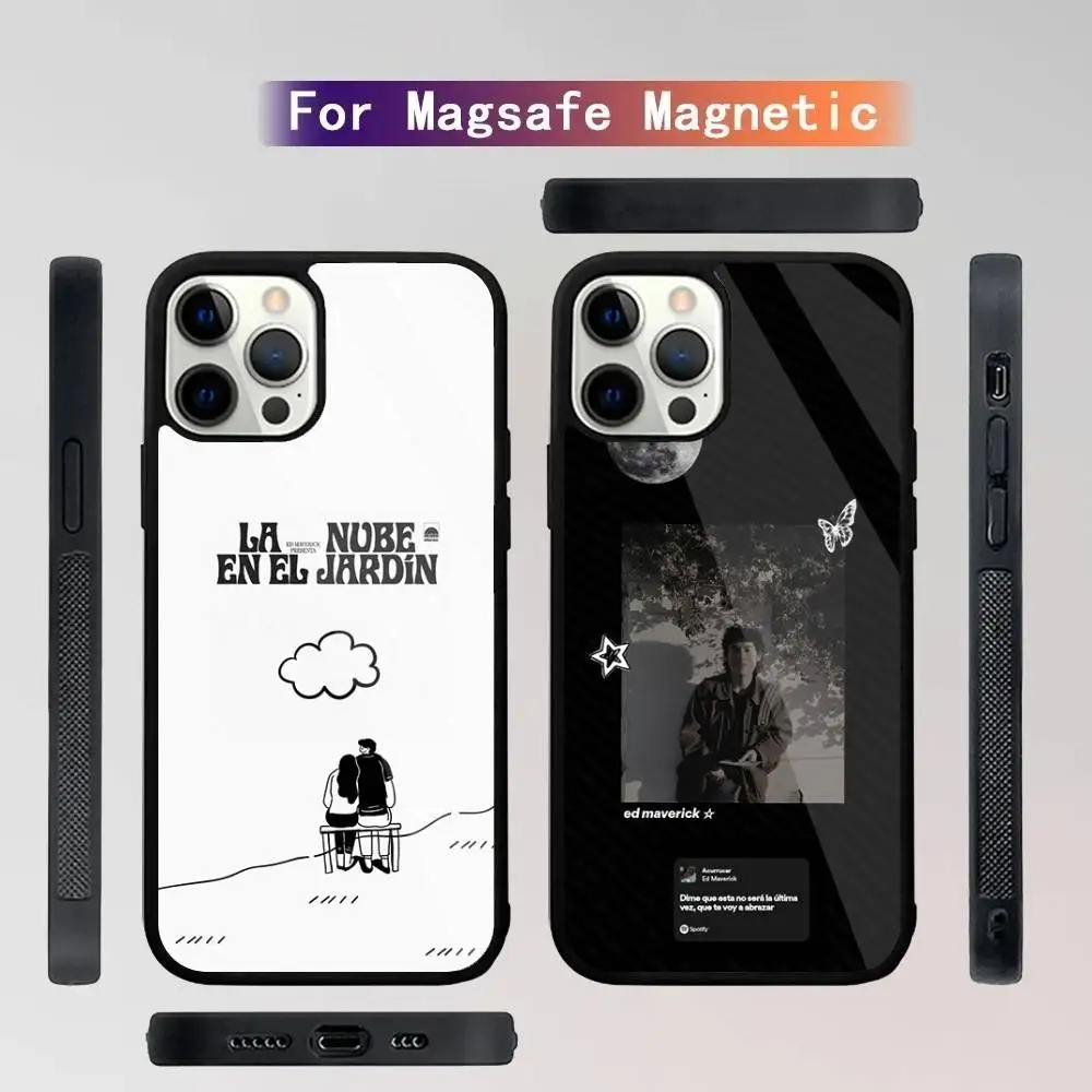 

LA NUBE EN EL JARDIN Ed Maverick Phone Case For iPhone 16,15,14,13,12,11,Plus,Pro,Max Mini Magsafe Magnetic Wireless Charging