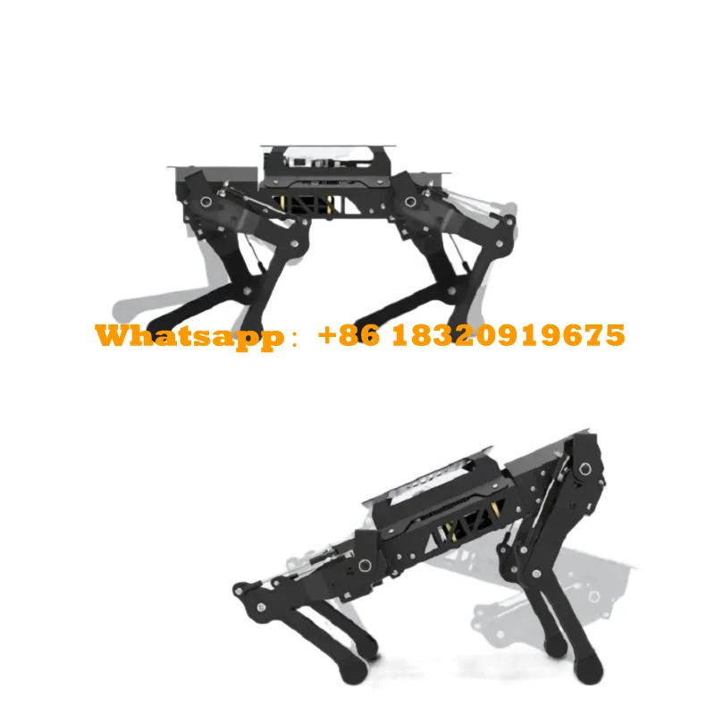 ROS-Robot à Quatre Pattes, Chien Puppypi Bionic, Pigments Intelligents, Héros Visuels AI, Raspberry Pi 4B