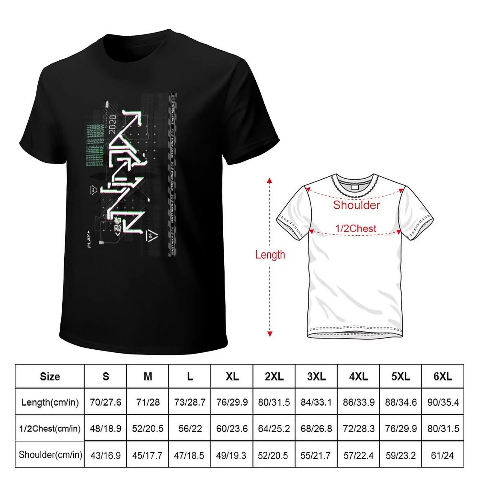 Cyberpunk - future is now, japanese retro aesthetic sci fi T-Shirt Summer Festival T-Shirt