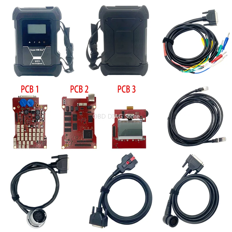 Alicar Super MB Star VCI WIFI Star Diagnosis Tool SD Connect with V2026.3 software Xentry/ DTS Monaco coding for BEN Car Truck