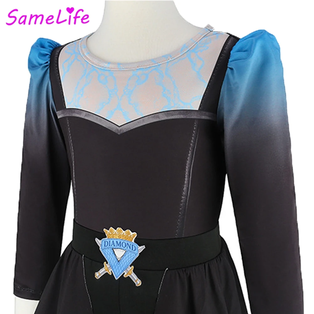 2026 Film Descendants S5 Princesse Chloé Robe de Cosplay Charmante Costume Fantaisie Déguisement Tenues de Fête et de Jeu de Rôle pour Halloween