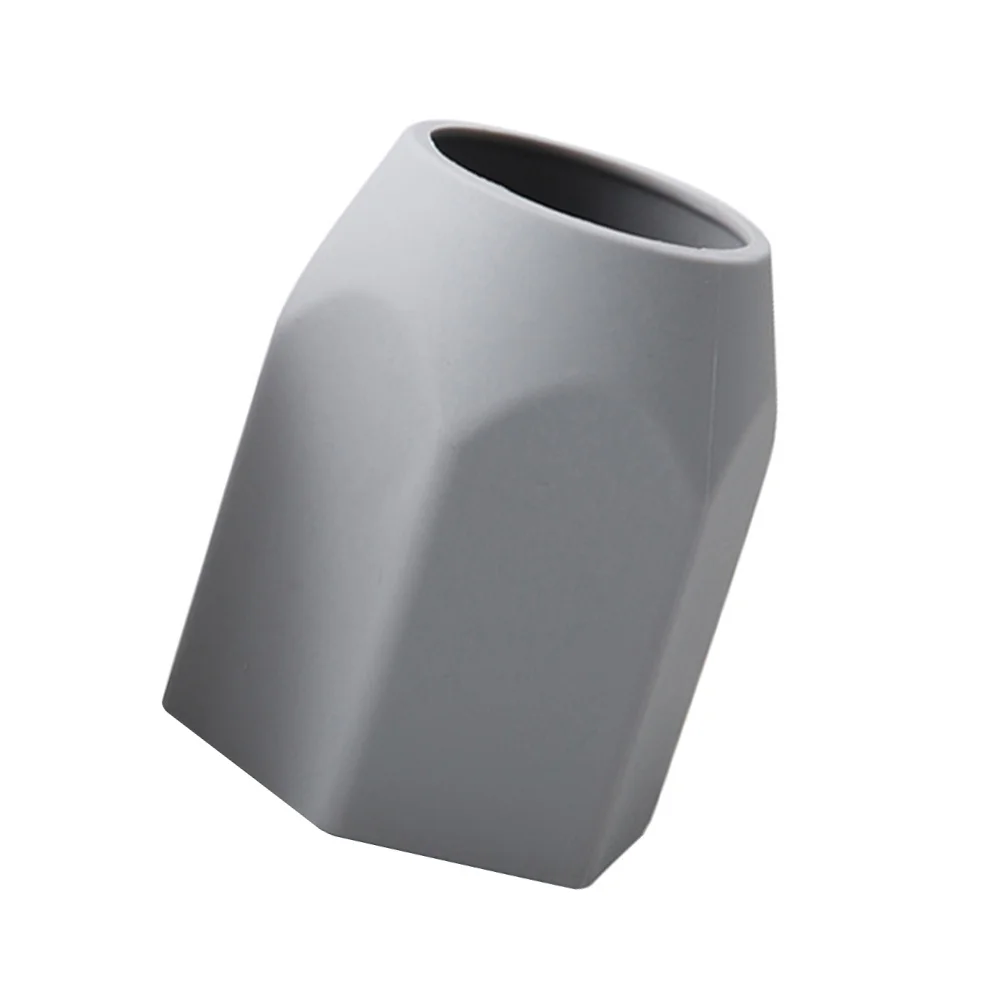 

Silicone Pen Holder Pencil Cup Office Desk Accessory Tidy Organizer Smooth Bottom Sturdy Structure Portable Sundries