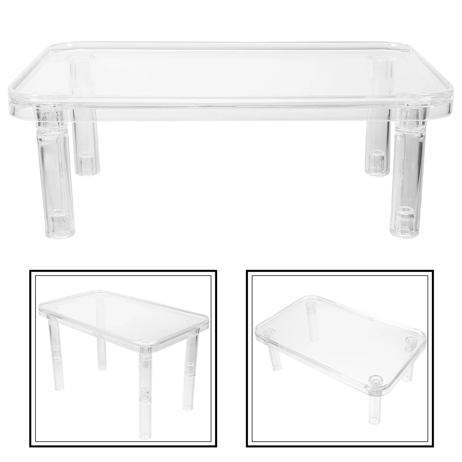 

1Set Crystal Hamster Platform Sturdy Decorative Playground Provides Rest Space Durable Hamster Supply Small Pet Bed