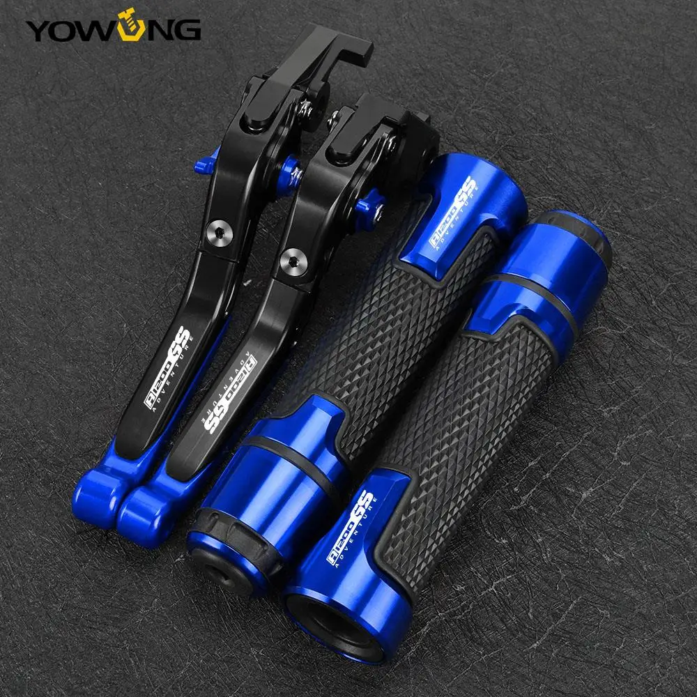 

FOR BMW R1200GS ADVENTURE 2014-2023 2022 Motorcycle Accessories Aluminum Folding Brake Clutch Levers Handlebar Handle Grips Ends