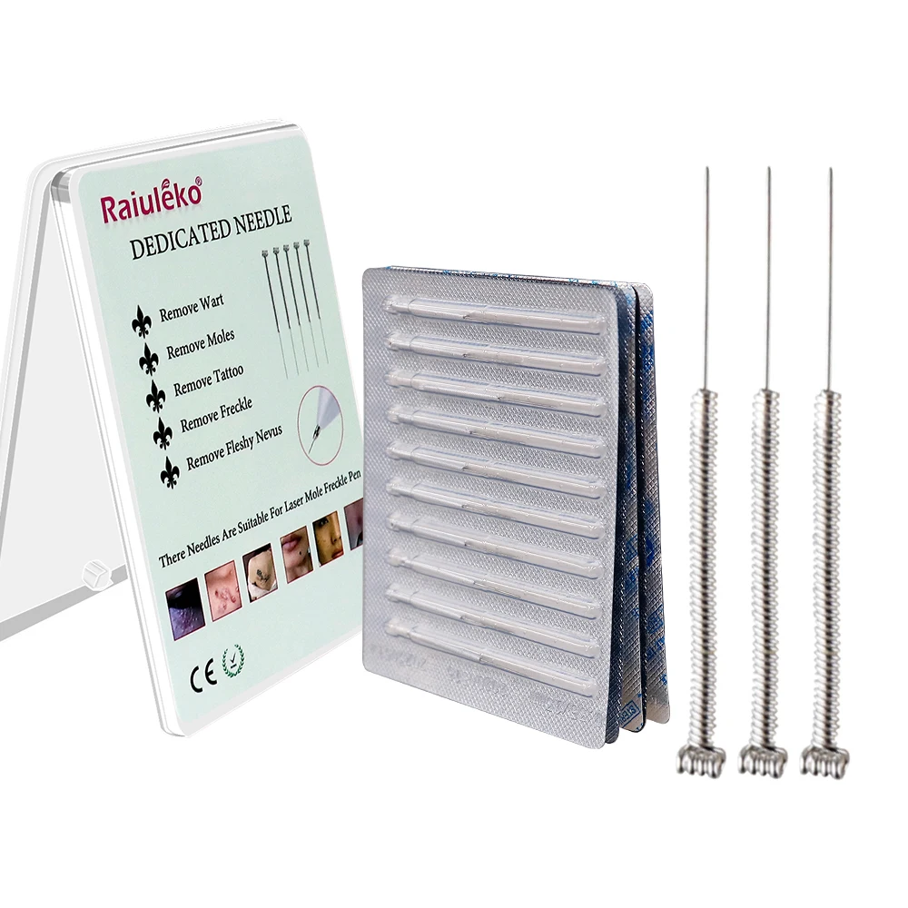 50/100Pcs Plasma Pen Fine Needle Tips For Skin Dark Spot Mole Tattoo Face Wart Tag Remover Beauty Machine Replacement Accessory