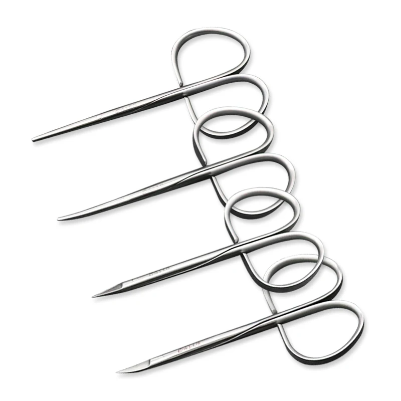 กรรไกรแยกเนื้อเยื่อด้ามจับบิด กรรไกรปอกเปลือก ตาสองชั้น กรรไกรผ่าตัดตา กรรไกรละเอียด ศัลยกรรมพลาสติกความงาม