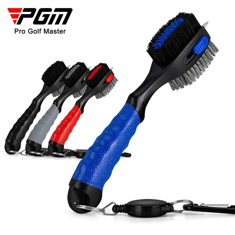 

PGM Golf Club Brush Golf Groove Cleaning Brush 2 Sided Golf Putter Wedge Ball Groove Cleaner Kit Cleaning Tool Gof Accessories