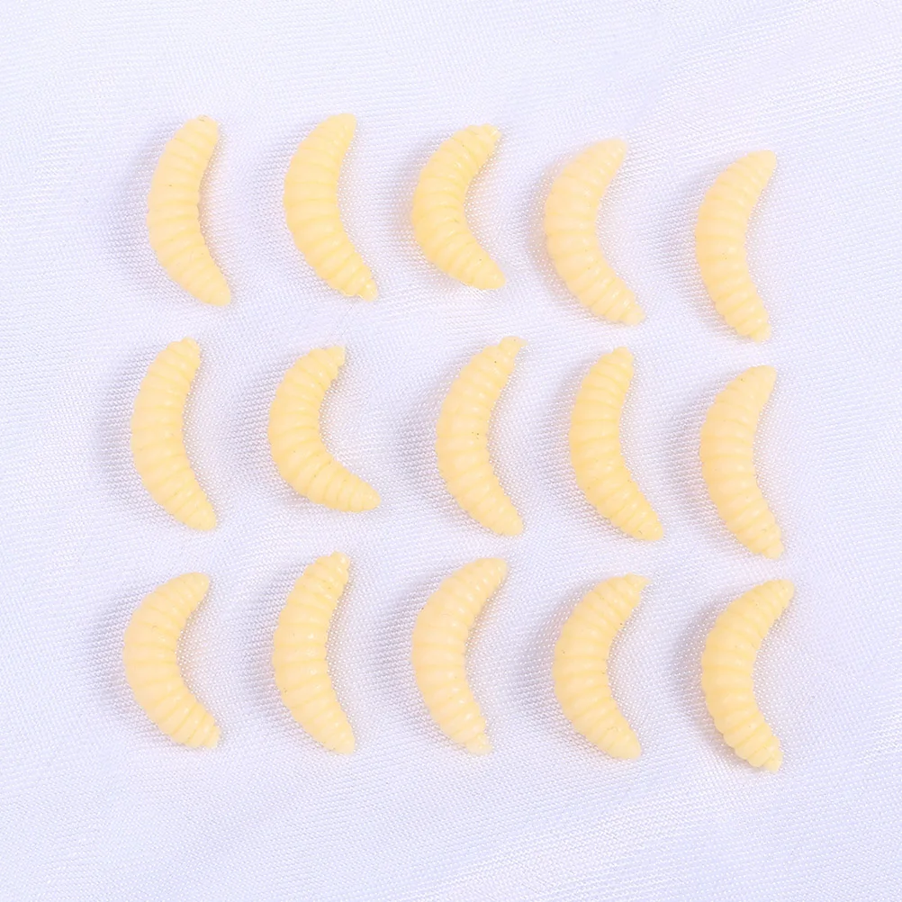 

10Pcs Soft Silicone Fishing Lures Bread Worm Fishing Worm Lure Artificial Bait Tackle