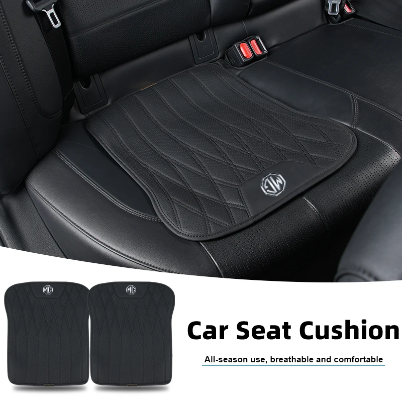 

Car Seat Cushion Leather Anti-Slip Pad Seat Protector Cover Accessories For Morris Garages MG 3 5 6 7 HS ZS GS Hector TF GT ZR