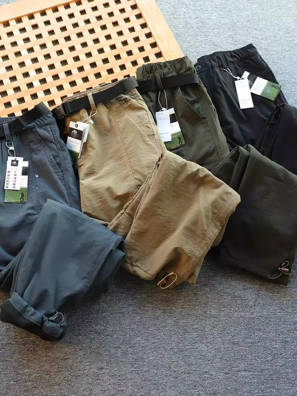 بنطلون سوفتشيل للرجال للأنشطة الخارجية، مقاوم للرياح والماء، مبطن بالفرو، مستقيم الساق، مناسب للتنزه وتسلق الجبال في الخريف و...