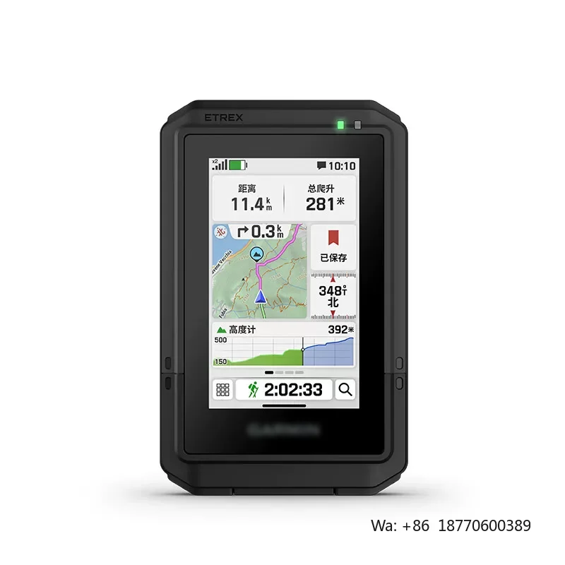 Etrex Touch Touchscreen GPS Handheld Positioning Navigator IP67 Rating -20~55 Operating Temp Outdoor Measurement Acre