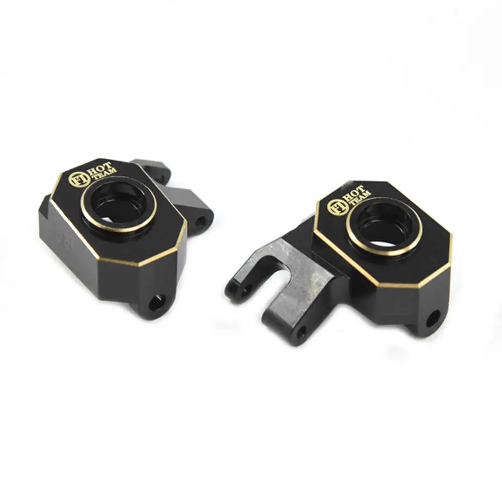 Hot Team Axial SCX10 PRO Brass Steering Knuckles (Golden Black)