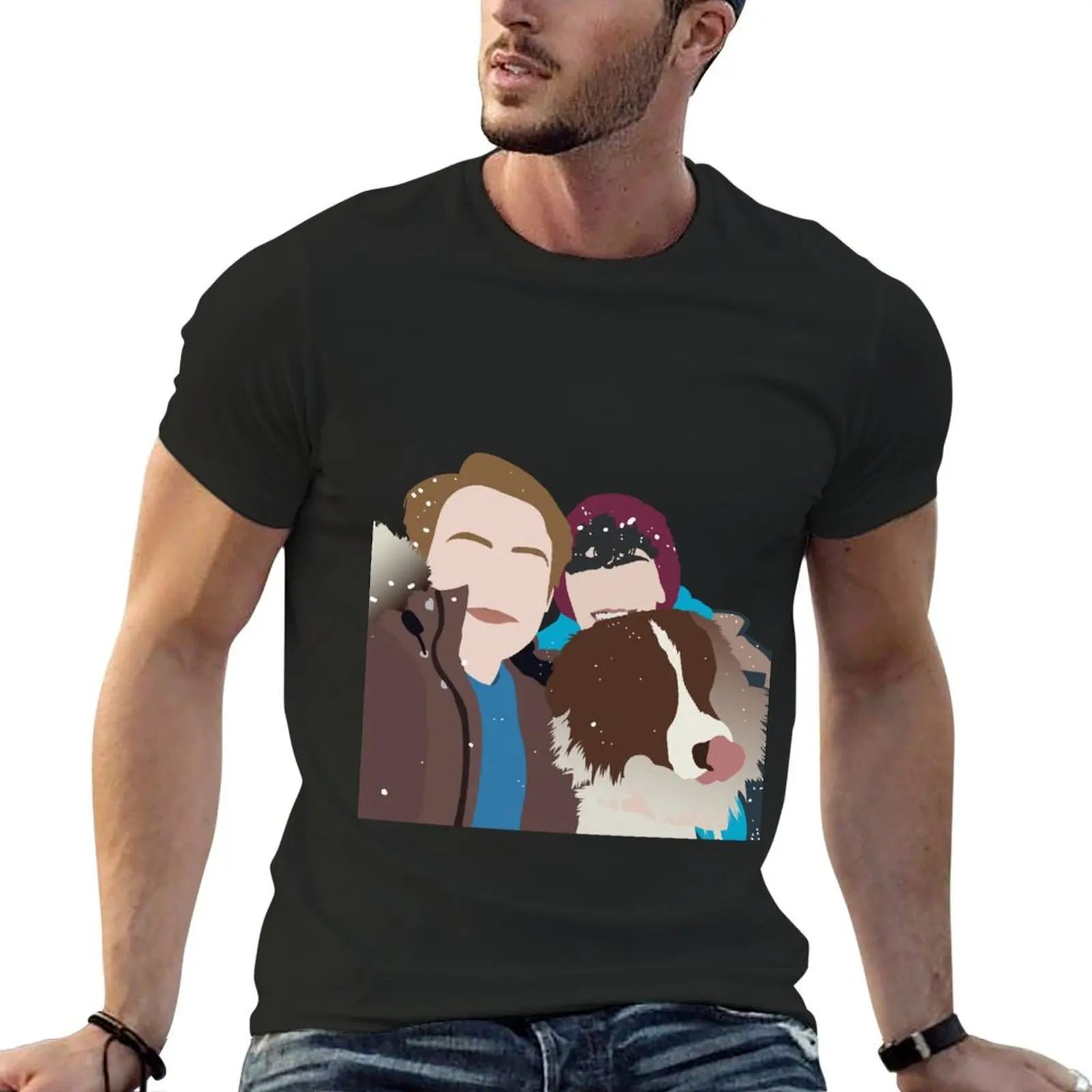 nick, charlie and nellie T-Shirt cotton graphic tees oversizeds summer tops men clothings