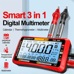 ANENG 612 Smart Digital Multimeters AC/DC Current Voltage Capacitance Professional Measurement Multimetro Test Tools