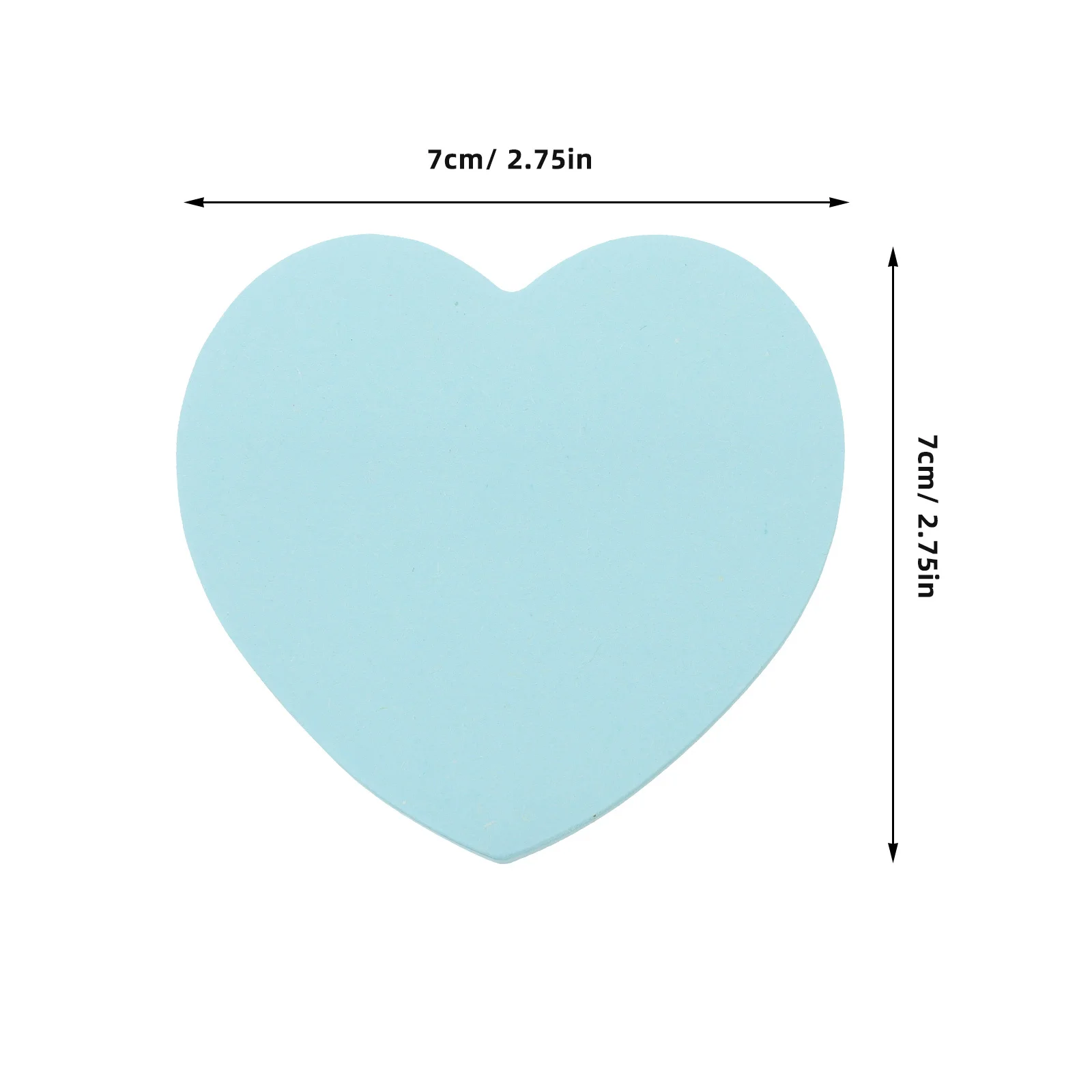 8 كتب مذكرة القلب دفاتر الملاحظات الملونة ذاتية اللصق ملاحظة منصات الكتابة السلسة قابلة لإعادة الاستخدام المحمولة مذكرة ملصقات لمكتب المدرسة