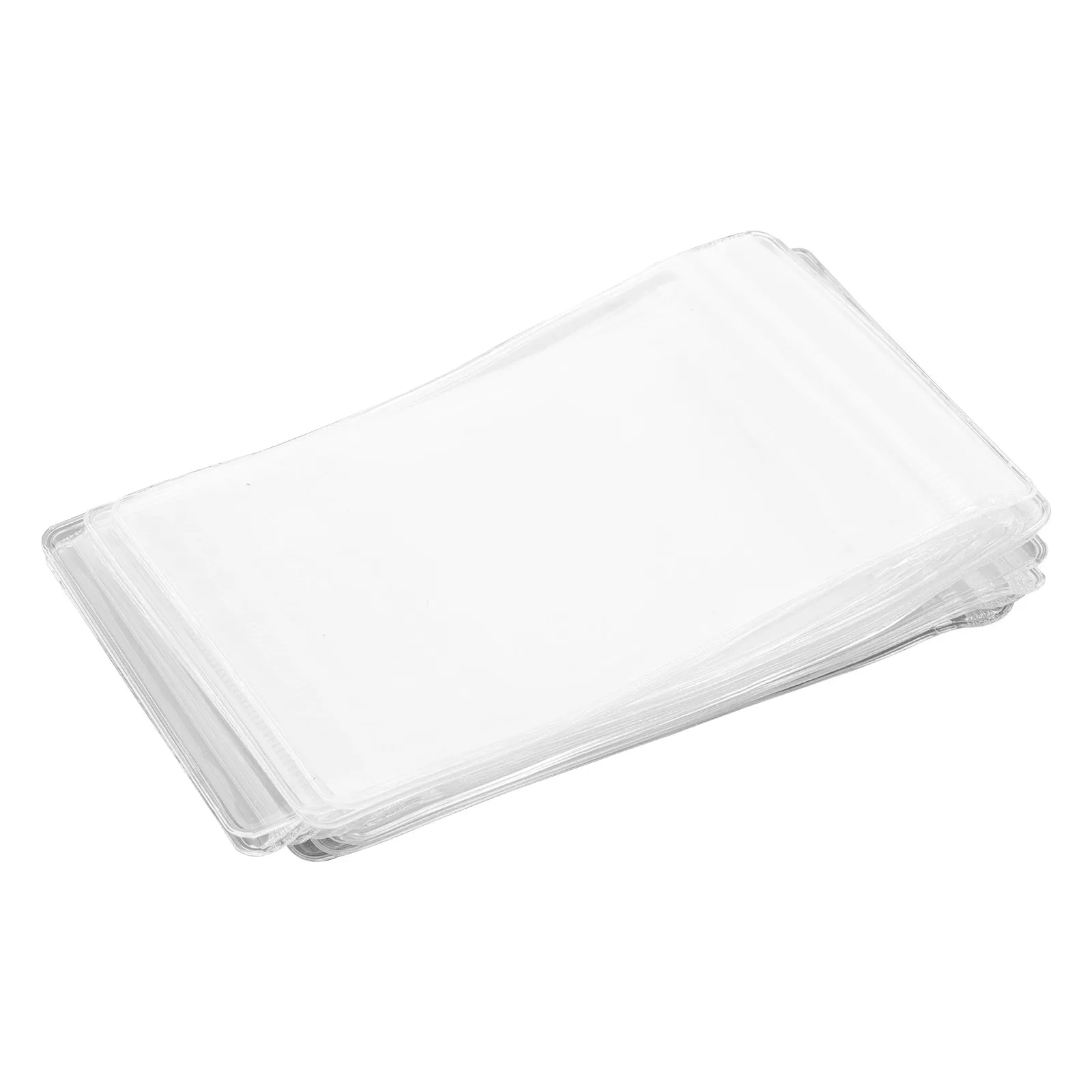 12Pcs Clear Self Sealing PVC Jewelry Bags Resealable Waterproof Dustproof Oxidation Proof Transparent Storage Pouches for Rings