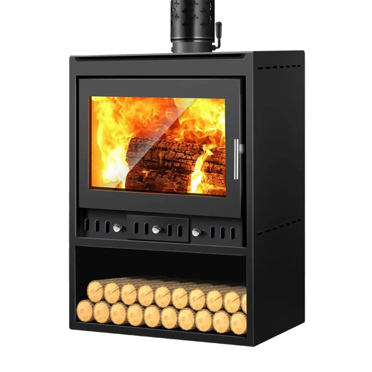 

Heater Easy Clean Wood Burning Metal Outdoor Fireplace Stoves Wood Burning Stove for Sale