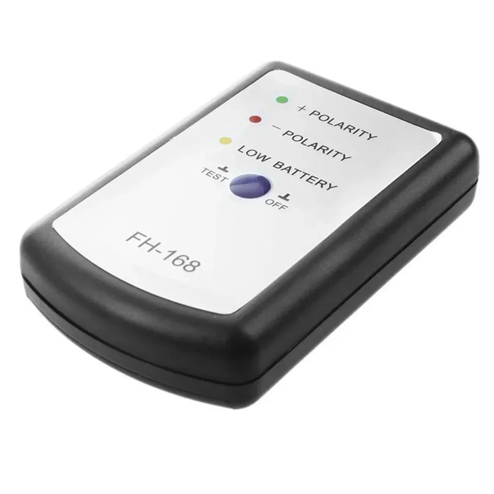 Medidor de Fase de ph Alto-falante Preto Testador de Polaridade Positiva e Negativa Medidor de Fase Medidor de Fase de Carro para Sistemas de Áudio Peça