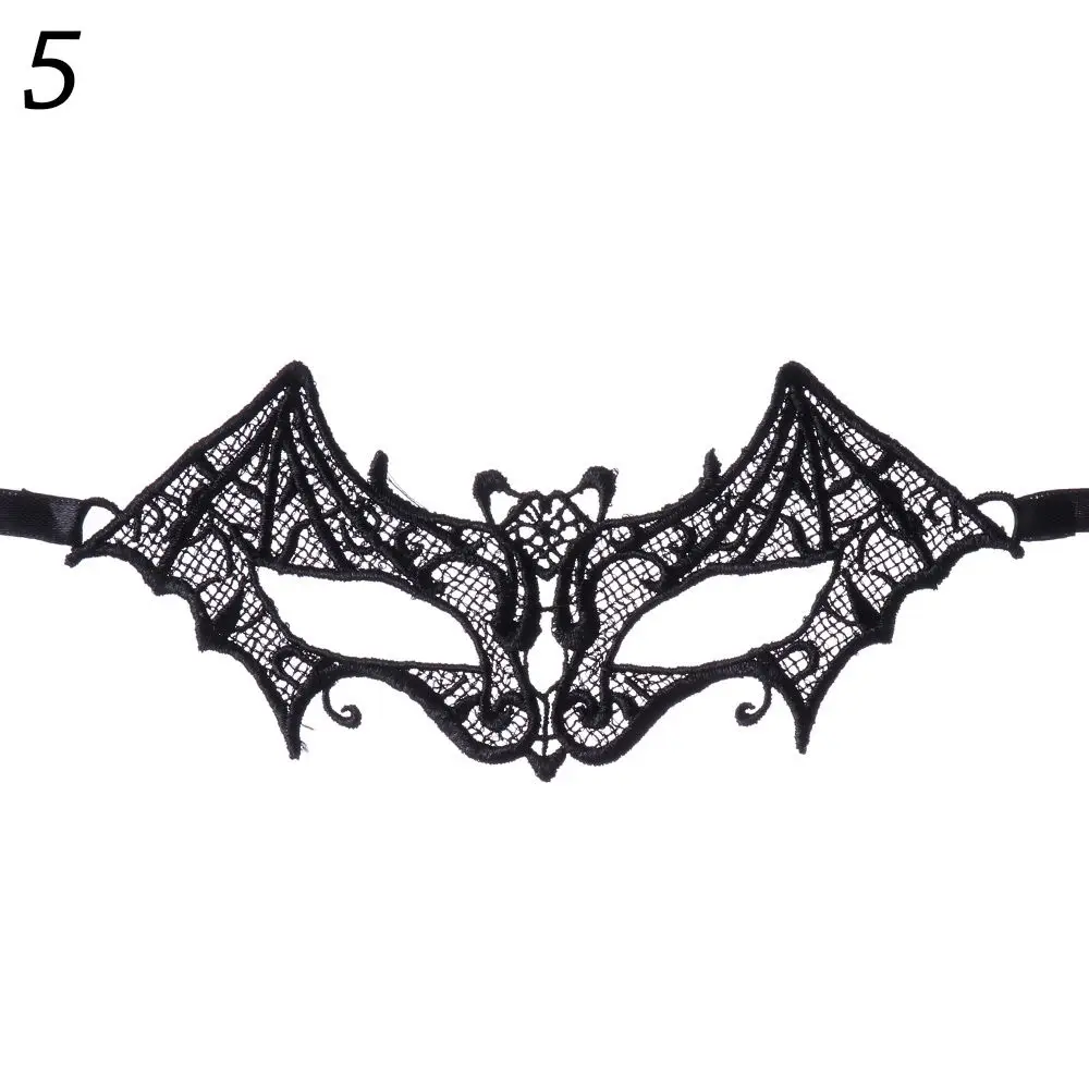 

Ladies Half Face Gothic Blindfold Masks Lace Masquerade Party Masks Fancy Dress