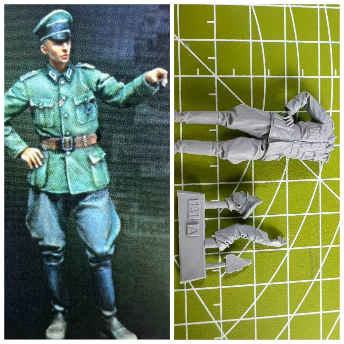

1/35 Resin Model Officer Mr. Scene Model Toy Unpainted 35133