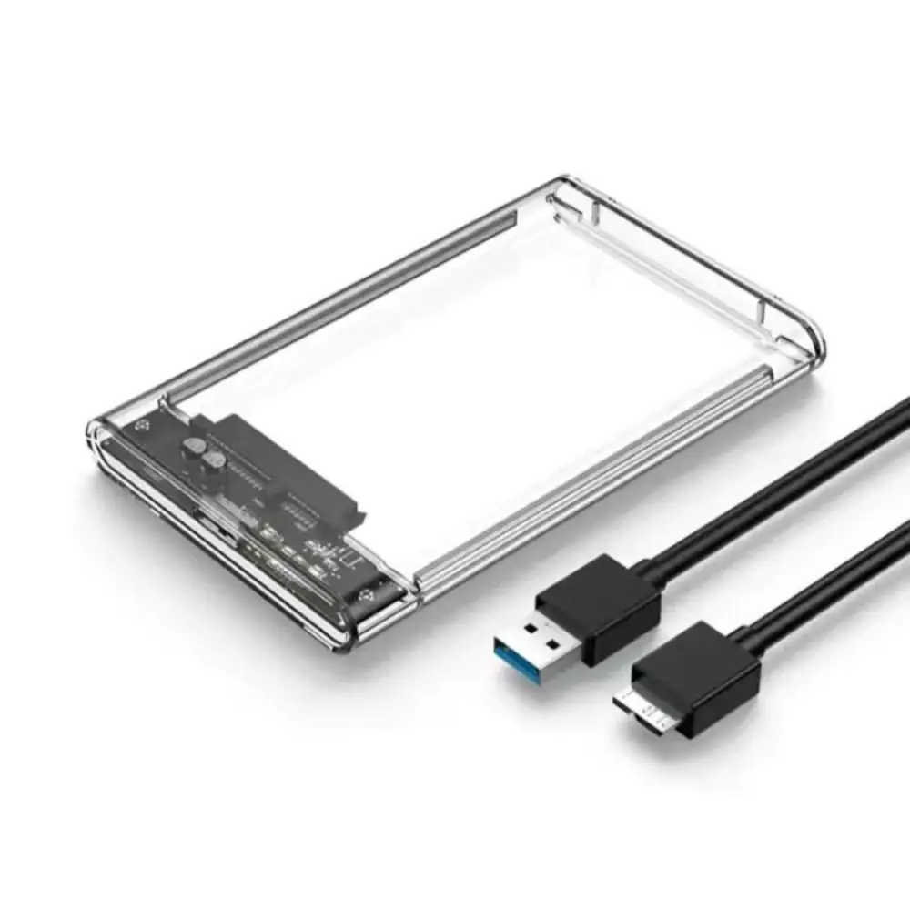 

With Data Cable Solid State Drive Protection 2.5 Inch HDD Case Hard Disk Drive Case Hard Drive Box Hard Disk Storage Box