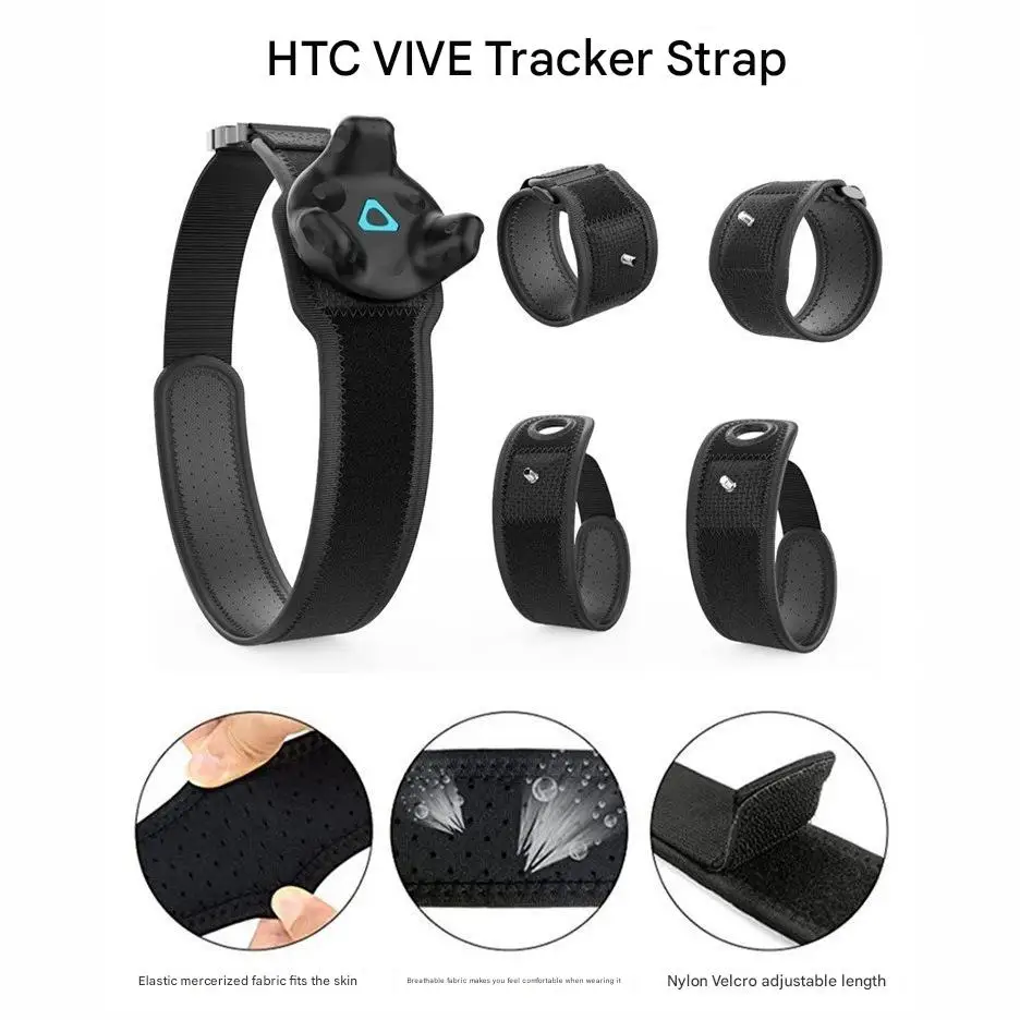 Suitable for HTC Vive tracker strap virtual game VR adjustable strap wrist strap waist full body positioning strap