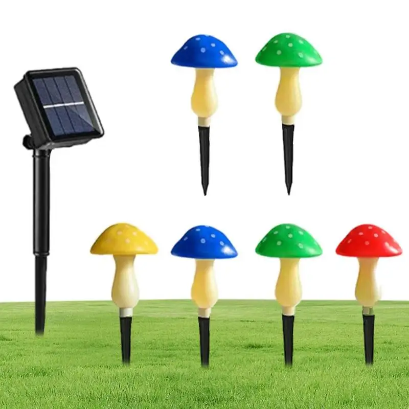 

IP65 Waterproof Solar Garden Lights Outdoor Solar Mushroom Lights Solar LED Bulb For Lawn Patio Home Decor Yard Stake Light