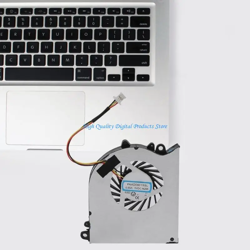 MSI GS60 용 U2JE PAAD06015SL 2PC GS60 2PL GS60 2QC 노트북 냉각 팬 3PIN COOLER