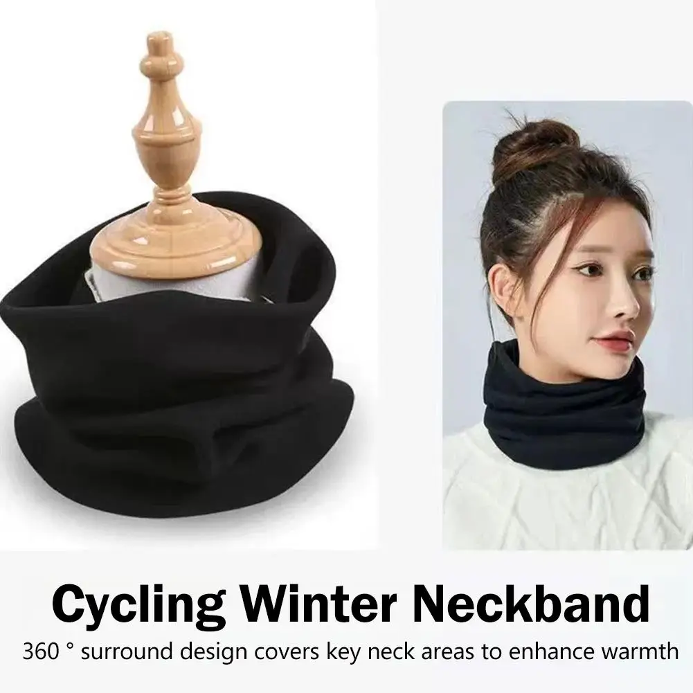 Velvet Neck Warmer For Men Women Warming Neck Scarf Pullover Protection Winter Season Couple Versatile Neckerchief