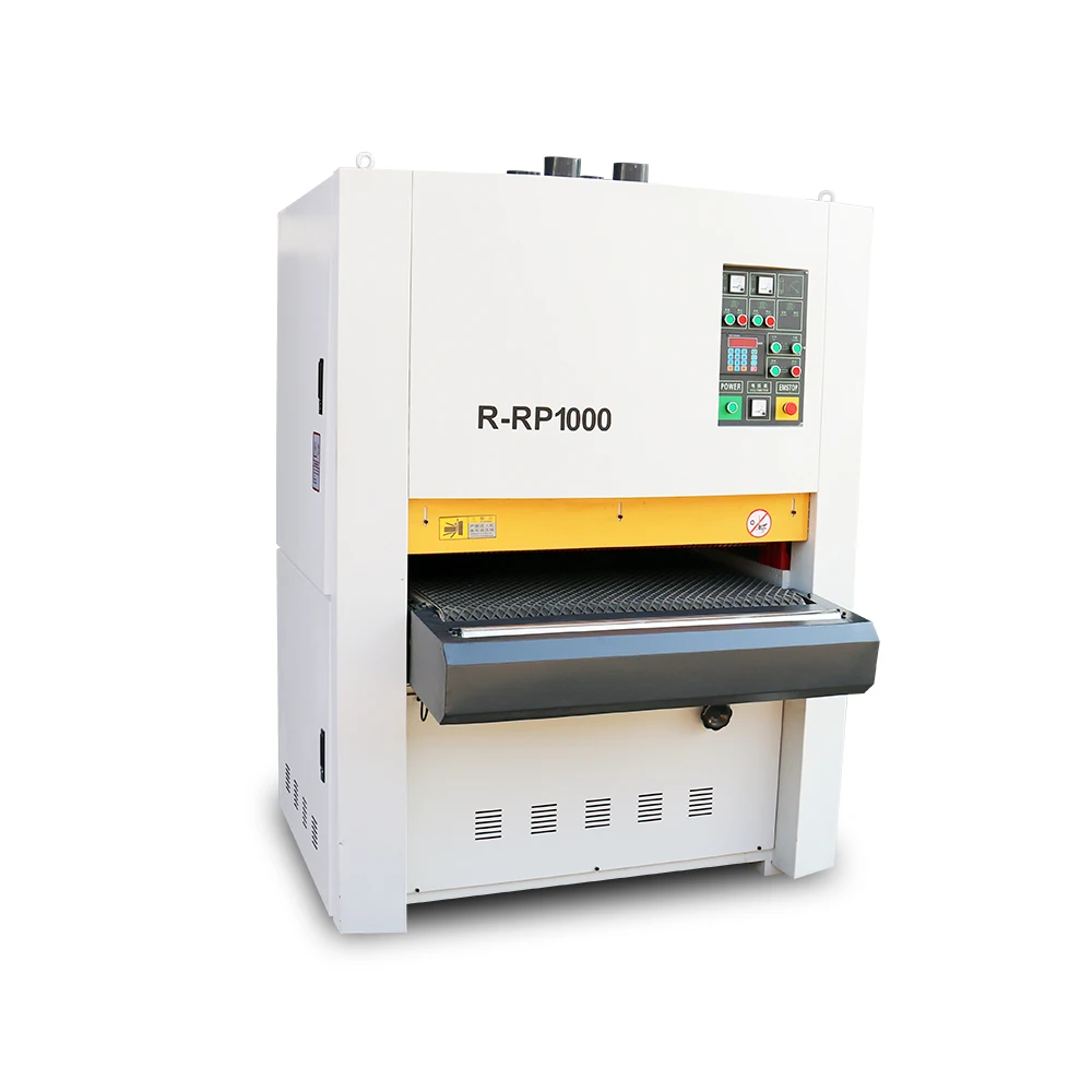 Hot Sale Easy-to-operate Cabinet Door Plywood Calibration R-RP1000 Wide Belt Sander Sander