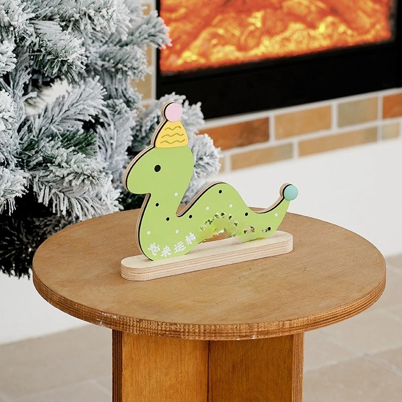 

Year of the Snake mascot desktop ornament living room TV cabinet home creative placement decoration