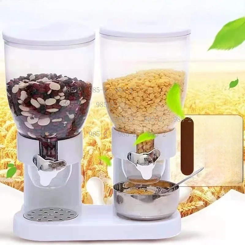 Food Storage Dispenser - Grain Dispenser and Oat Storage Tank,