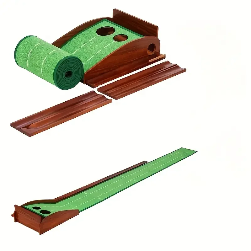 Tapis de Golf pour pratique parfaite, avec retour de balle, pratique Portable, vert, aide à l'entraînement pour la pratique du Golf en intérieur et en extérieur