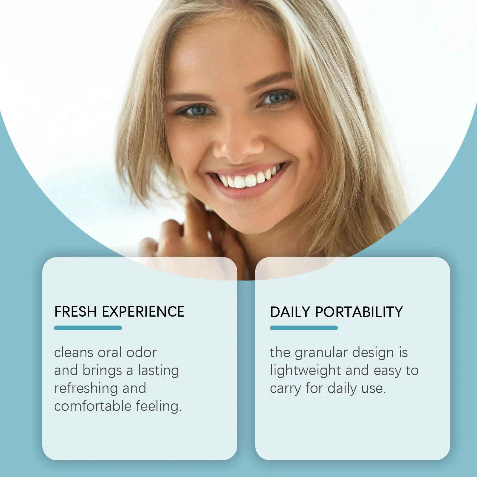 Probiotic Mouthwash Tablets Oral Cleansing Fresh Breath Remove Mouth Bad Odor Reduce Teeth Stains Yellowing Teeth Whitening Care