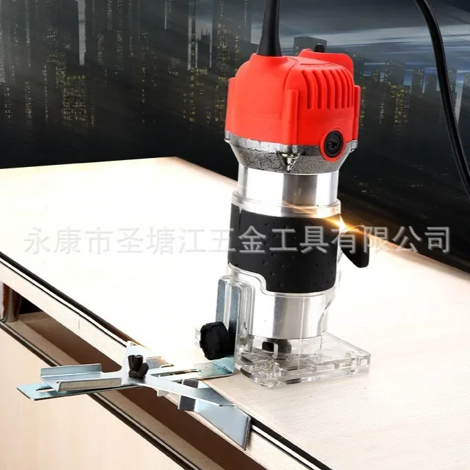 Electric Woodworking Router Grooving Machine Wood Carving Drilling Power Tools For Projects Durable High Performance