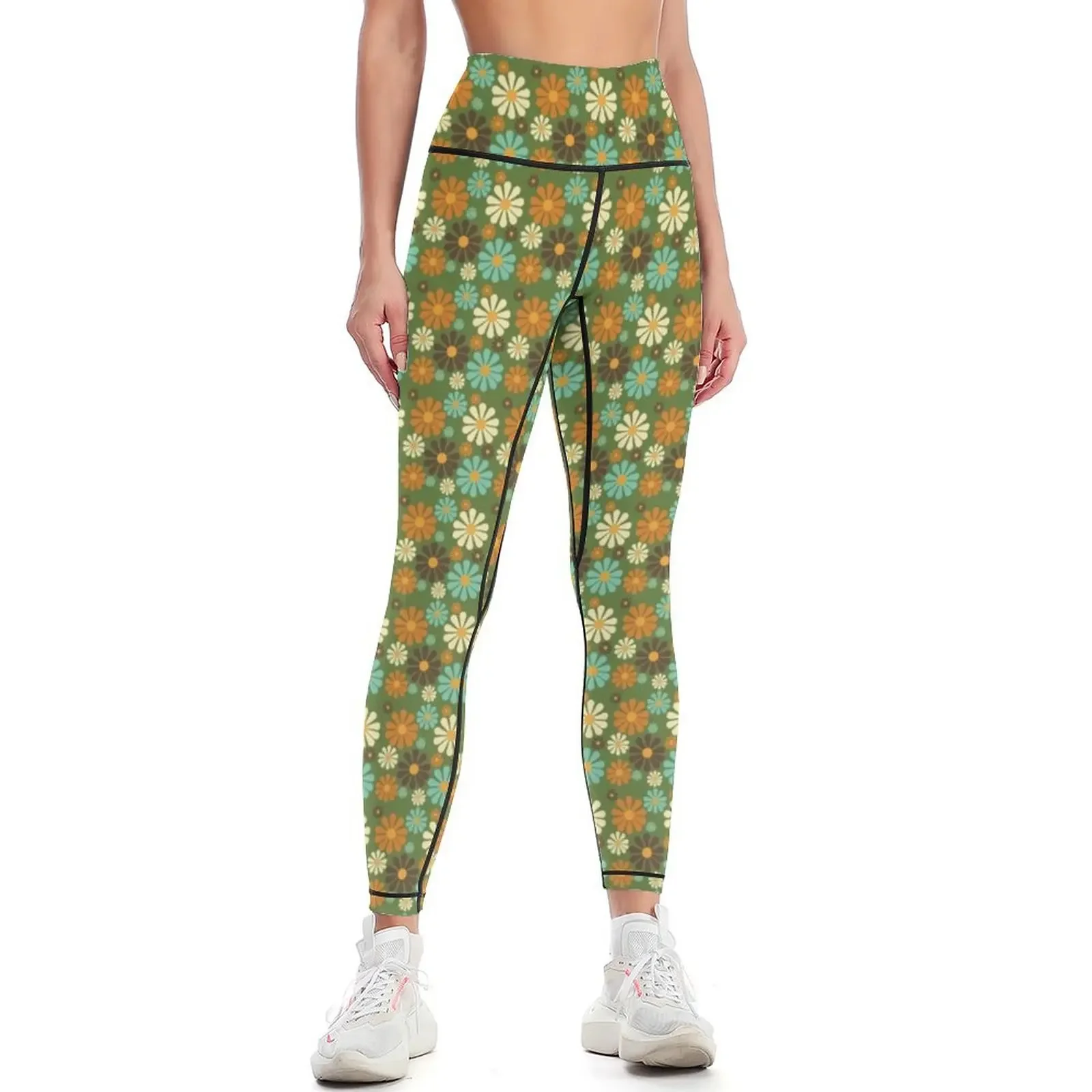 

70s Vol. 1 Leggings for physical sports for Women's push up flared Womens Leggings