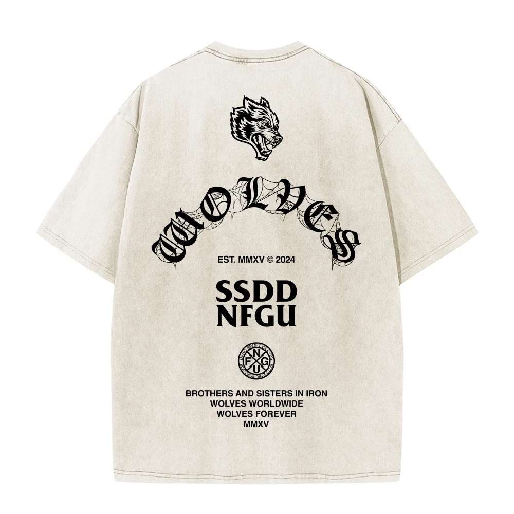

Letter Print Vintage Couple T-Shirt Loose Casual Men T Shirt Summer Unisex Hip Hop Short-Sleeved Tees Tops