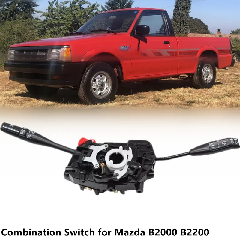 Interruptor Combinado Automático de Control de Intermitentes y Limpiaparabrisas para Mazda B2000 B2200 1985-1994 UB7166120 UB71-66-120