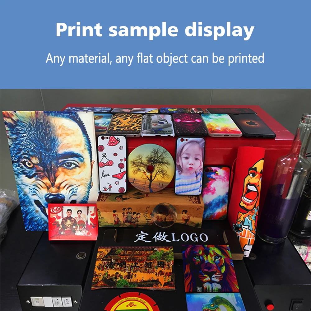 Drukarka UV Deju w formacie A3 Cyfrowa drukarka CD ze szklanym długopisem PVC