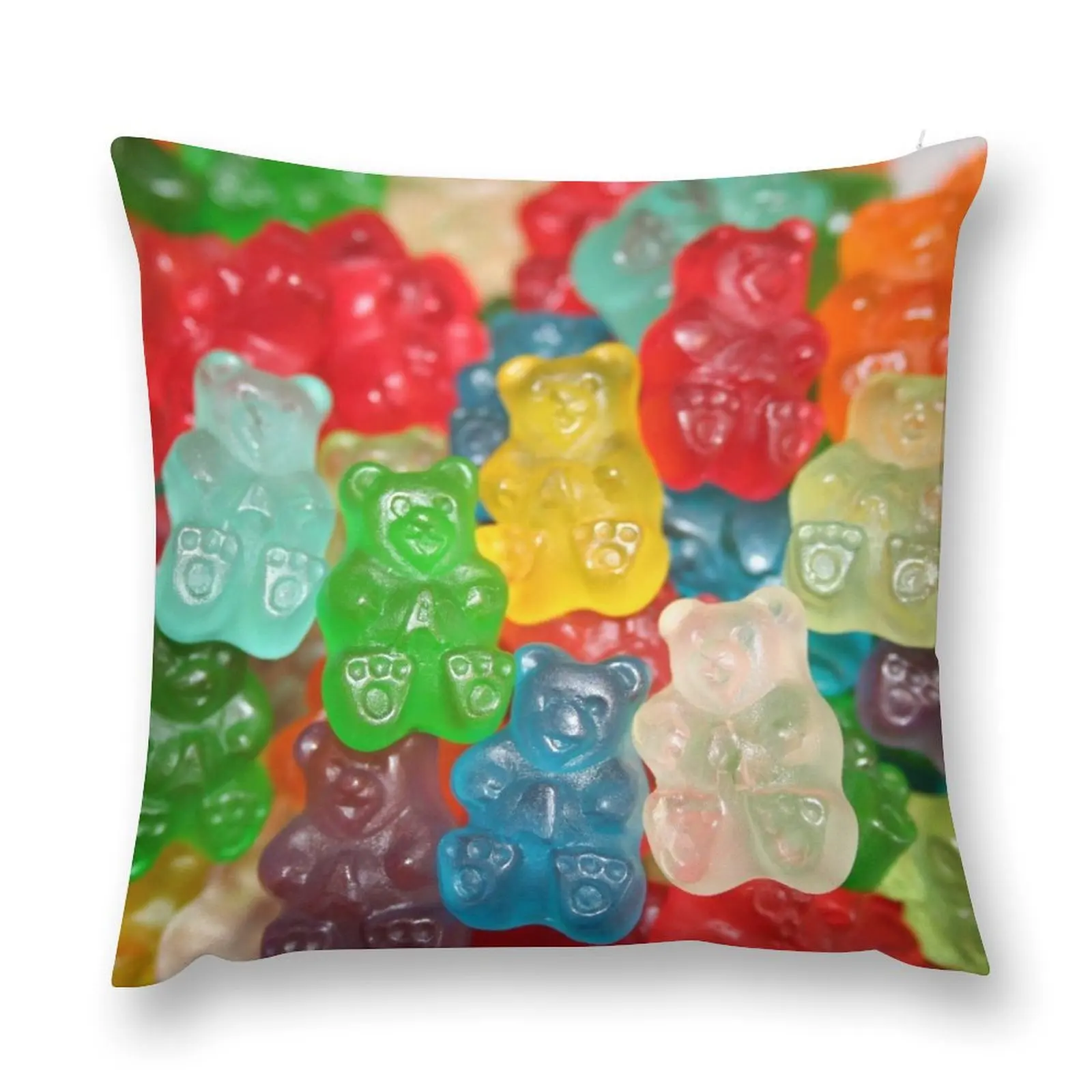 Gummy Bears Throw Pillow Cusions Cover pillows decor home pillow