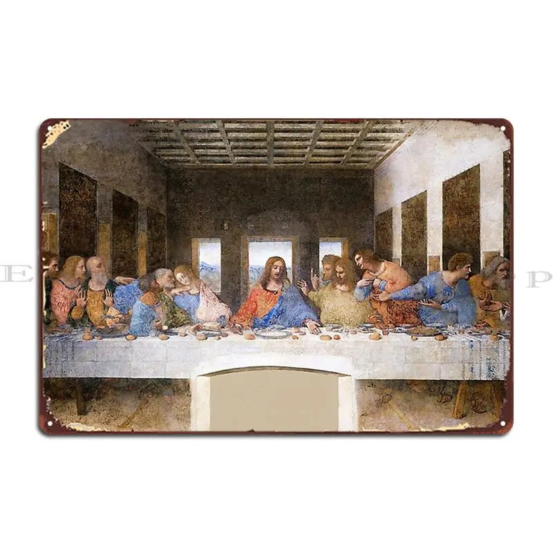 Металлическая надпись Leonardo Da Vinci S, последняя супер-надпись, печать клуба, создание дома, дизайн, оловянный знак, плакат